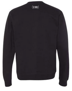 "It's The Glow for Me" Crewneck Sweater - Black