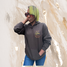 Load image into Gallery viewer, &quot;Be the Glow&quot; Hoodie - CHOCOLATE (Yellow/Brown)
